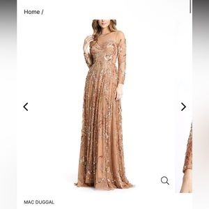 *NEW WITH TAGS* Mac Duggal gown size 8